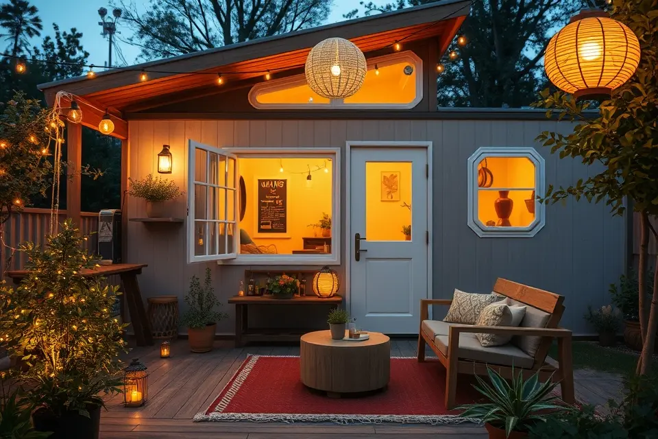 Illuminate with Ambient LED String Lights & Solar Lanterns