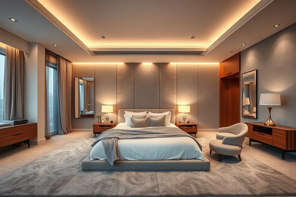 Illuminating Ambiance: Layered Lighting as a Luxury Element