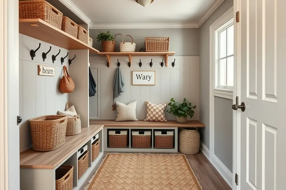 Personalized Cubbies for Each Family Member