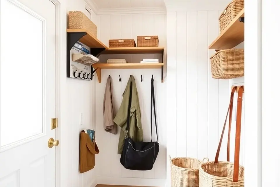 Slim, Wall-Mounted Organizers for Everyday Essentials