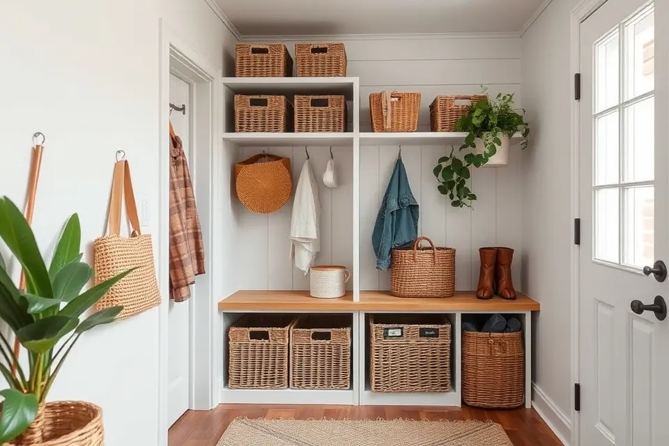 Smart Storage with Stackable Bins and Baskets