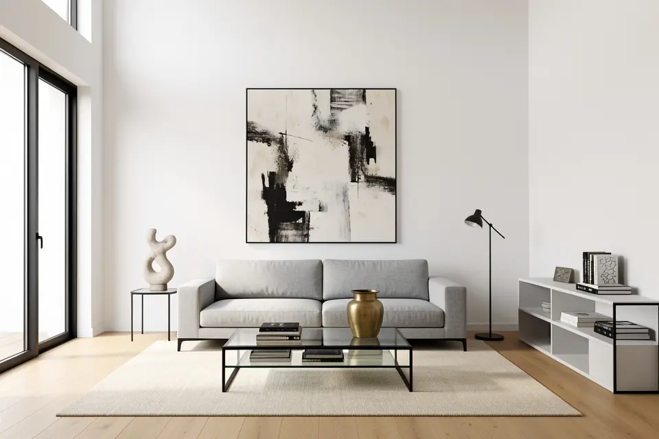 Select Minimal, Impactful Art and Decor