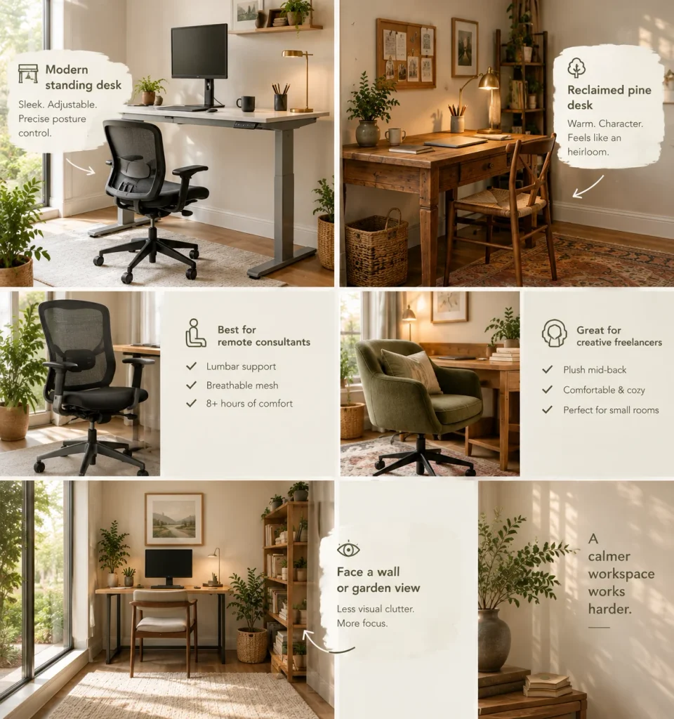 Calm Home Office Setup Guide