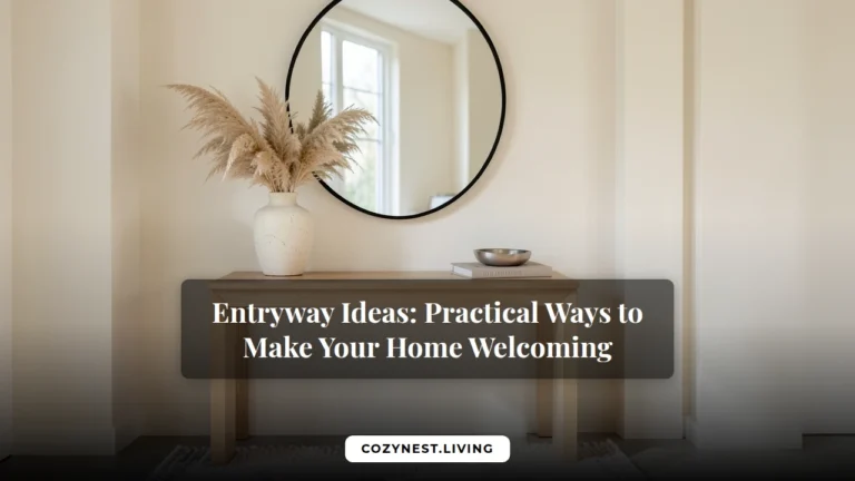 Entryway Ideas: Practical Ways to Make Your Home Welcoming