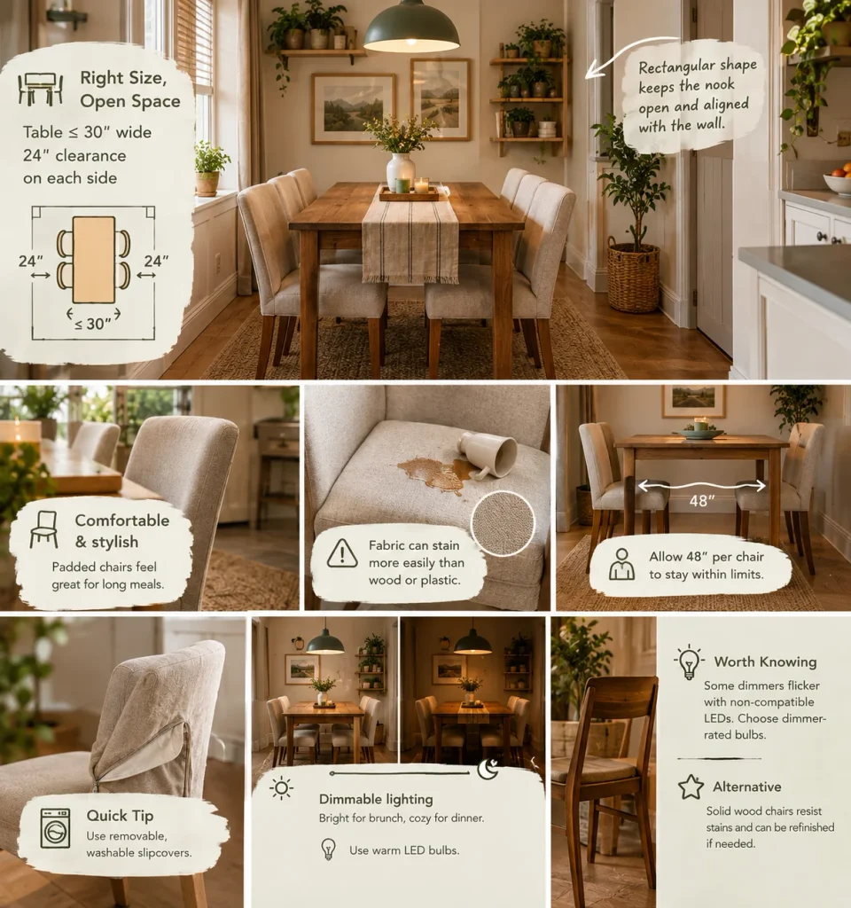 Small Dining Nook Design Guide