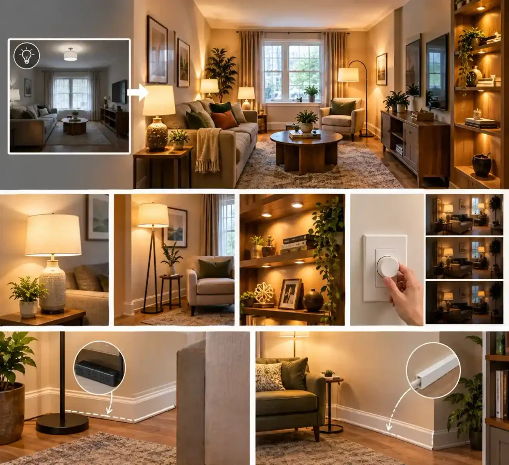 Strategic Lighting Beyond the Overhead Fixture