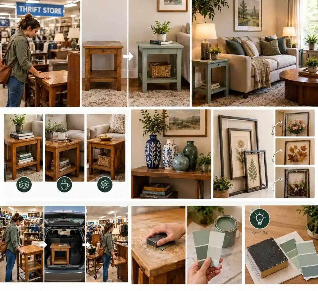 Thrift Store Treasures & Smart Upcycling