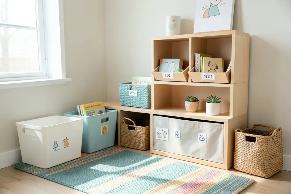 1. Establish Kid-Level Storage Zones