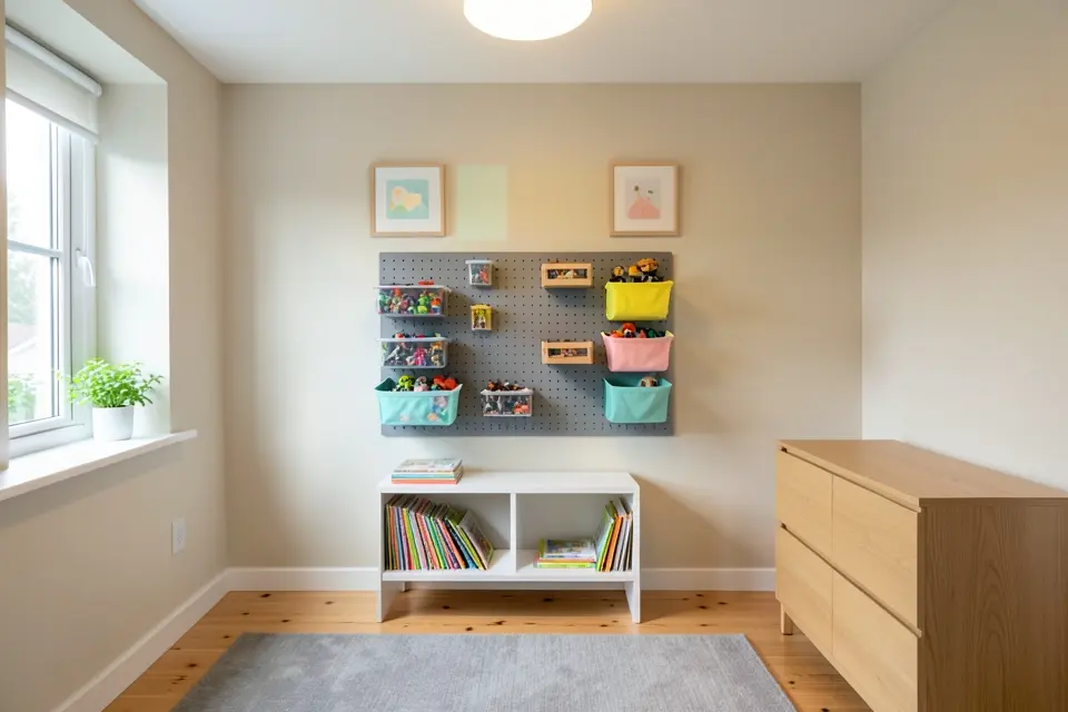 3. Maximize Vertical Space with Wall Organizers