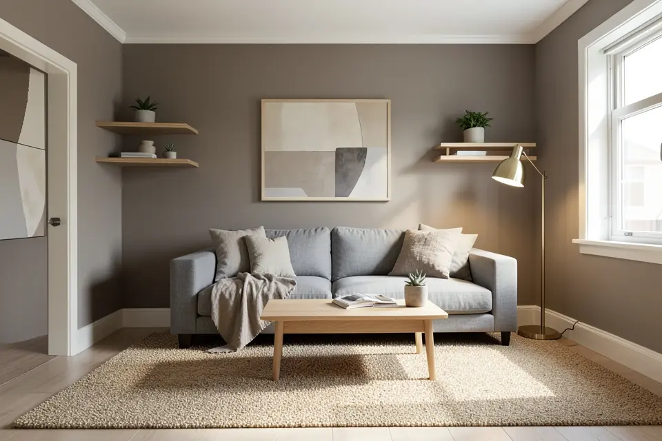 2. Warm Minimalism Over Stark White