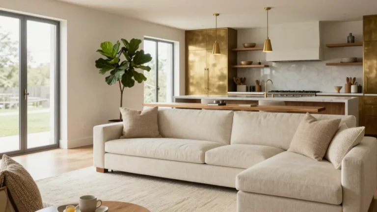 10 Practical Decor Ideas for Combined Kitchen and Living Room Spaces