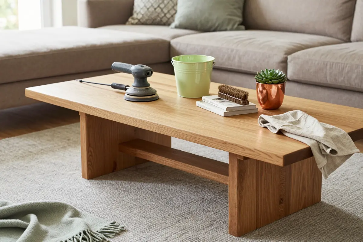 5. Source Secondhand Solid-Wood Coffee Tables for Refinishing